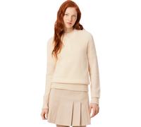LACOSTE Maglione in lana a girocollo, crema
