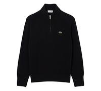 Lacoste - Maglione in lana con collo alto e zip - - Knitwear - Uomo - Nero - M