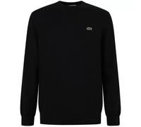 LACOSTE - Maglione nero con mini logo per uomo