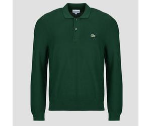 Lacoste Maglione Pull col polo coton point mousse in Verde EU L
