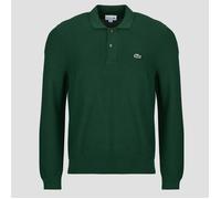 Lacoste Maglione Pull col polo coton point mousse in Verde EU S