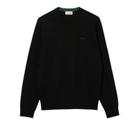 Lacoste Pullover da Uomo in lana Merino con Collo Rotondo Nero-031 da Uomo III / S Nero