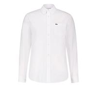 Lacoste-Men S L/S Woven SHIRT-CH1911-00, Bianco, 46 (2XL)