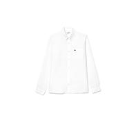 Lacoste-Men S L/S Woven SHIRT-CH5692-00, Bianco, XL/2XL - 45