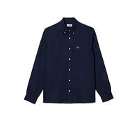 Lacoste-Men S L/S Woven SHIRT-CH5692-00, Blu Navy, L/XL - 43