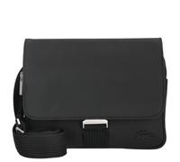 Men's Classic Ipad Pocket Flap Close Bag by Lacoste T.U Nero