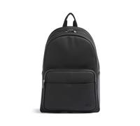 Lacoste Mens Classic Zaino nero, poliuretano, uomo, 17L