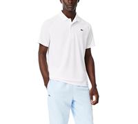 Lacoste Men's Sport Regular Fit UV Protect Polo Shirt, White, Medium