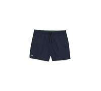 Lacoste Costume da Uomo ad Asciugatura Rapida Blu Navy/Verde XL