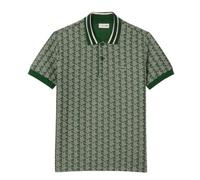 Lacoste, ,Tops ,Uomo ,Verde ,L Polo Monogram Classic Fit