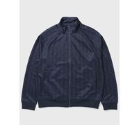 Lacoste Monogram Jacquard Zipped Jacket men Zippers blue in taglia:XL