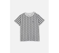 Lacoste - Monogram Print Tee Grigio - Abbigliamento 16A Grigio