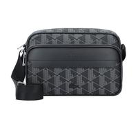 LACOSTE The Blend Reporter Bag Monogram Noir Gris