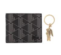 Lacoste Monogram The Blend Portafoglio 11 cm nero