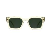 Lacoste Occhiali da sole L6071S in acetato squadrati Unisex 750 Giallo 52
