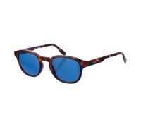 Lacoste - Occhiali da Sole Ovali con Lenti a Specchio in Acetato - - Accessories - Donna - Marrone - ONE SIZE