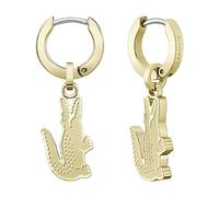 Lacoste Orecchini A Cerchio Placcati Oro 2 In 1 Arthor 2040231 - Orecchini