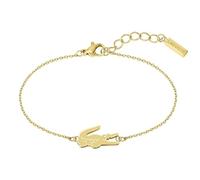 Lacoste Orecchini a perno da donna Collezione CROCODILE disponibile in Yellow Gold Taglia unica