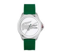 Lacoste Orologio Analogico al Quarzo da Uomo Collezione LE CROC con Cinturino in Silicone Verde - 2011157