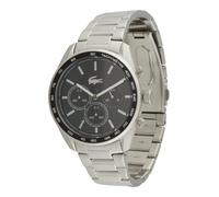 LACOSTE Orologio analogico 'VANCOUVER' nero / argento Uomo LACOSTE One Size nero / argento