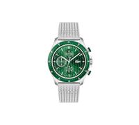Lacoste Orologio con Cronografo al Quarzo da Uomo Collezione NEO HERITAGE con Cinturino in Acciaio Inossidabile Argentato - 2011255
