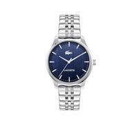 Lacoste Orologio con movimento al quarzo a tre lancette da uomo Lisbon Collection con bracciale in acciaio inossidabile o cinturino in pelle