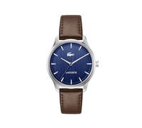 Lacoste Orologio con movimento al quarzo a tre lancette da uomo Lisbon Collection con bracciale in acciaio inossidabile o cinturino in pelle