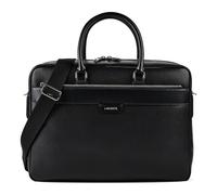 Lacoste Ossian Valigetta Vera Pelle 41 cm Vano porta PC nero