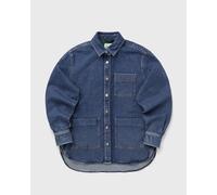 Lacoste Oversized Denim Overshirt women Denim Jackets blue in taglia:M