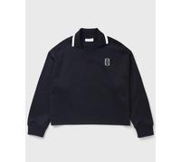 Lacoste Oversized Polo Collar PiquÒ Sweatshirt women Sweatshirts blue in taglia:S