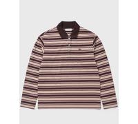 Lacoste Oversized Striped Long Sleeved Polo Shirt women Shirts & Blouses multi in taglia:M