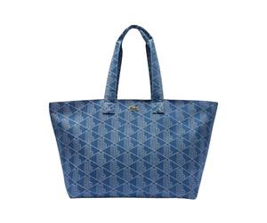 Lacoste - Pacchetto Estivo Mono Jacquard Denim Borsa - - Bags - Donna - Blu - ONE SIZE