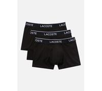 Boxer sportivi da uomo Lacoste Casual Cotton Stretch Boxer 3P - Nero XL