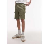 Lacoste - Pantaloncini cargo verde kaki XS