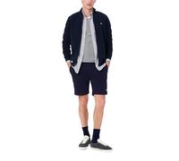 Lacoste Pantaloncini da uomo in pile di cotone organico spazzolato, Marina., XL