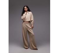 Lacoste - Pantaloni della tuta a fondo ampio beige-Neutro M