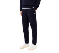 Lacoste pantaloni in felpa con logo blu