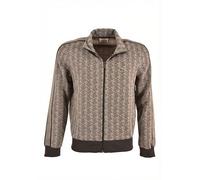 Felpa Lacoste Paris Monogram Full Zip grigio nero - XL