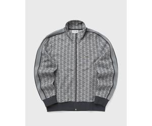 Lacoste Paris Zip-Up Jacquard Track Jacket men Track Jackets grey in taglia:S