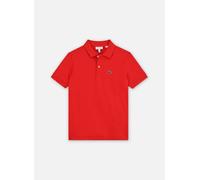 Lacoste - Petite Pique Polo Rosso - Abbigliamento 8A Rosso