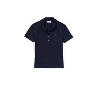 Polo Lacoste Sportswear manica corta blu marino donna - 42