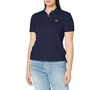 Lacoste Pf7839, Polo Donna, Blu (Marine), 42 (Taglia Produttore: 38)