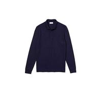 Lacoste - Polo blu navy a maniche lunghe S