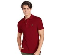 Polo Lacoste Slim Fit manica corta granata - M