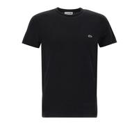 T-shirt Lacoste Da Uomo collo rotondo, a maniche corte, colore Nero TH6709 031