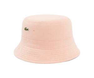 Lacoste - Pique Bucket Hat - - Accessories - Uomo - Rosa - S