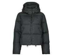 Lacoste Piumino Doudoune courte à capuche en plumes in Nero IT 44