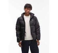 Lacoste - Piumino nero con cappuccio 35-37