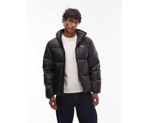 Lacoste - Piumino nero con cappuccio 41-43