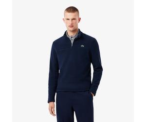Lacoste Polar Quarter Zip Giacca da allenamento Uomini - blu scuro, Taglia: M